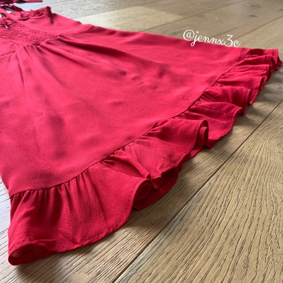 ❌[SOLD]❌Reformation Christine Dress || Lipstick - Picture 14 of 16